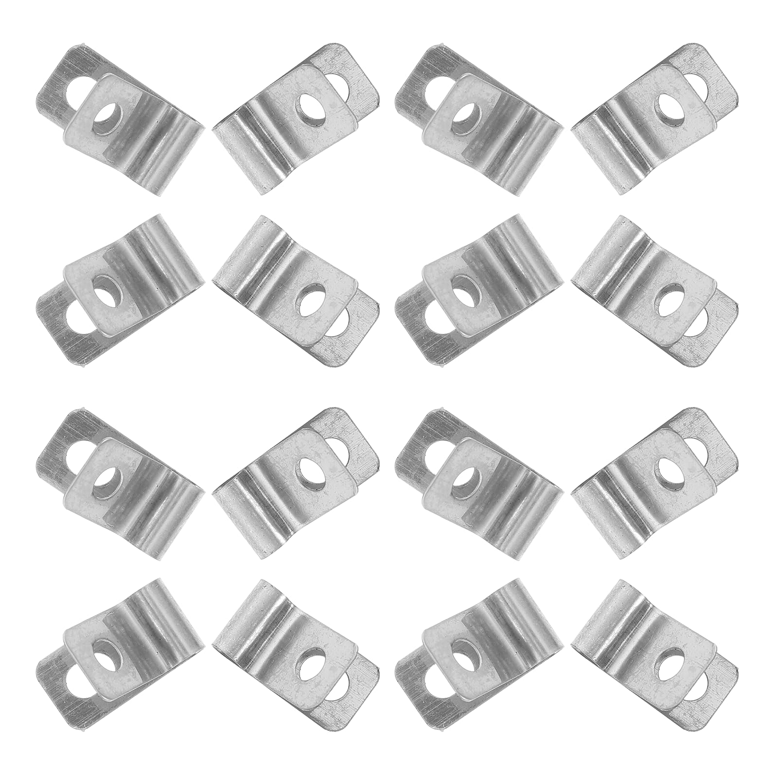 Clips de valla de acero inoxidable con orificios de 4mm para fijación rápida exterior