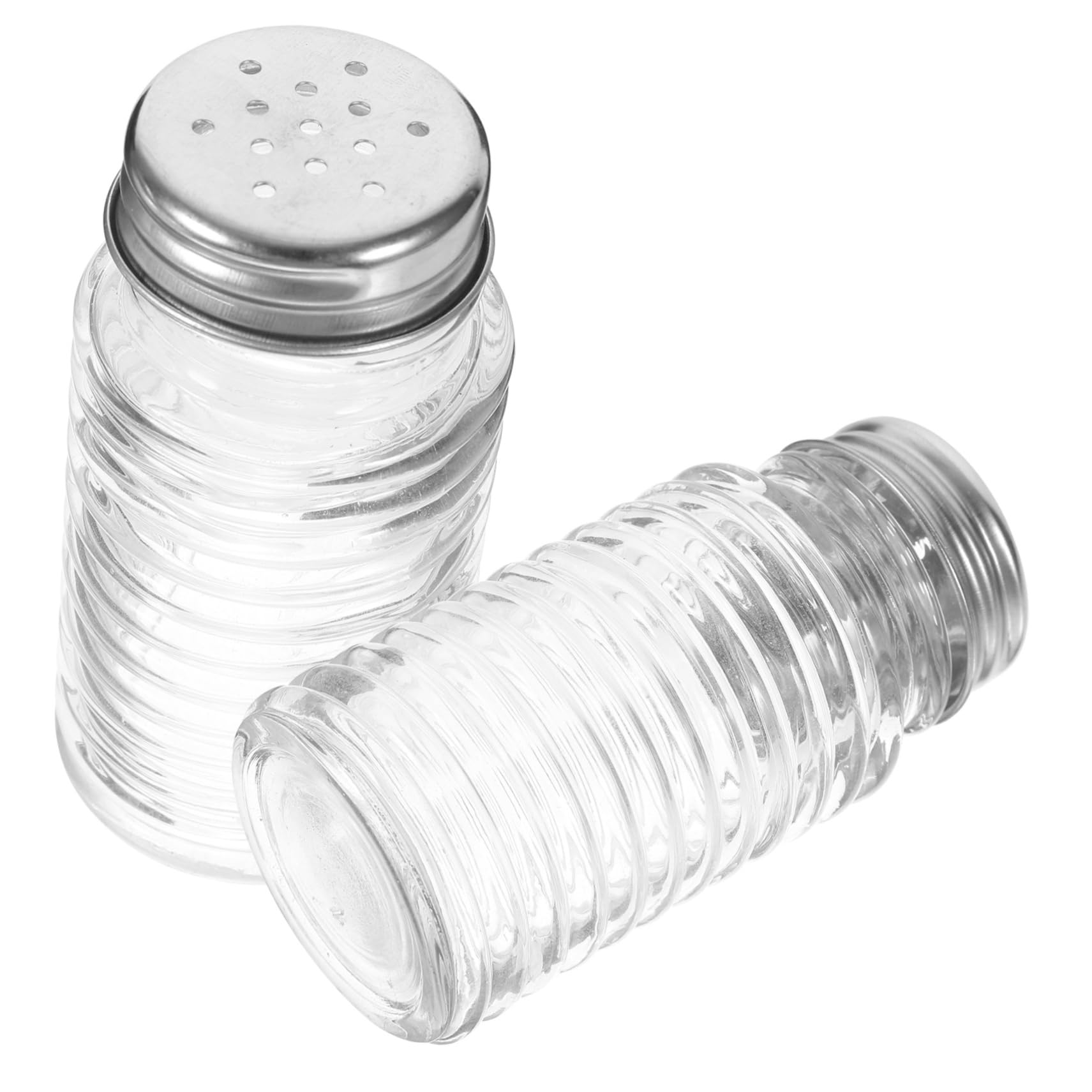 8stücke Glas Salz Und Pfefferstreuer Elegante Gewürzdispenser Für Küche Präzise Dosierung Vielseitig Einsetzbar Für Gewürze Und Kräuter