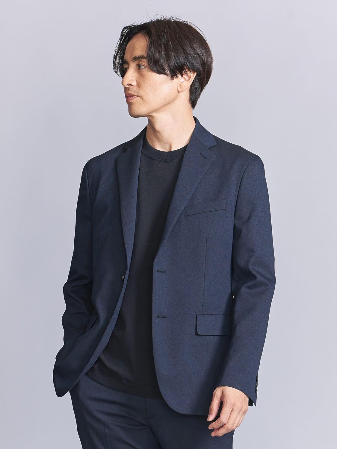 ジャケット テーラードジャケット シャンブレー PE 2B ジャケット