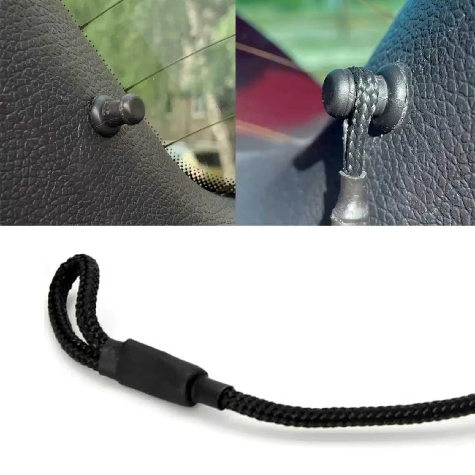 Trasera Maletero Cuerda Compatible Con Skoda Para Octavia MK3 1K6863447A Estante Trasero Paquetes Coche Cuerda De Sujeción Cubierta Tonneau Correa Sujeción Estante Paquetes Maletero Cable Fijación