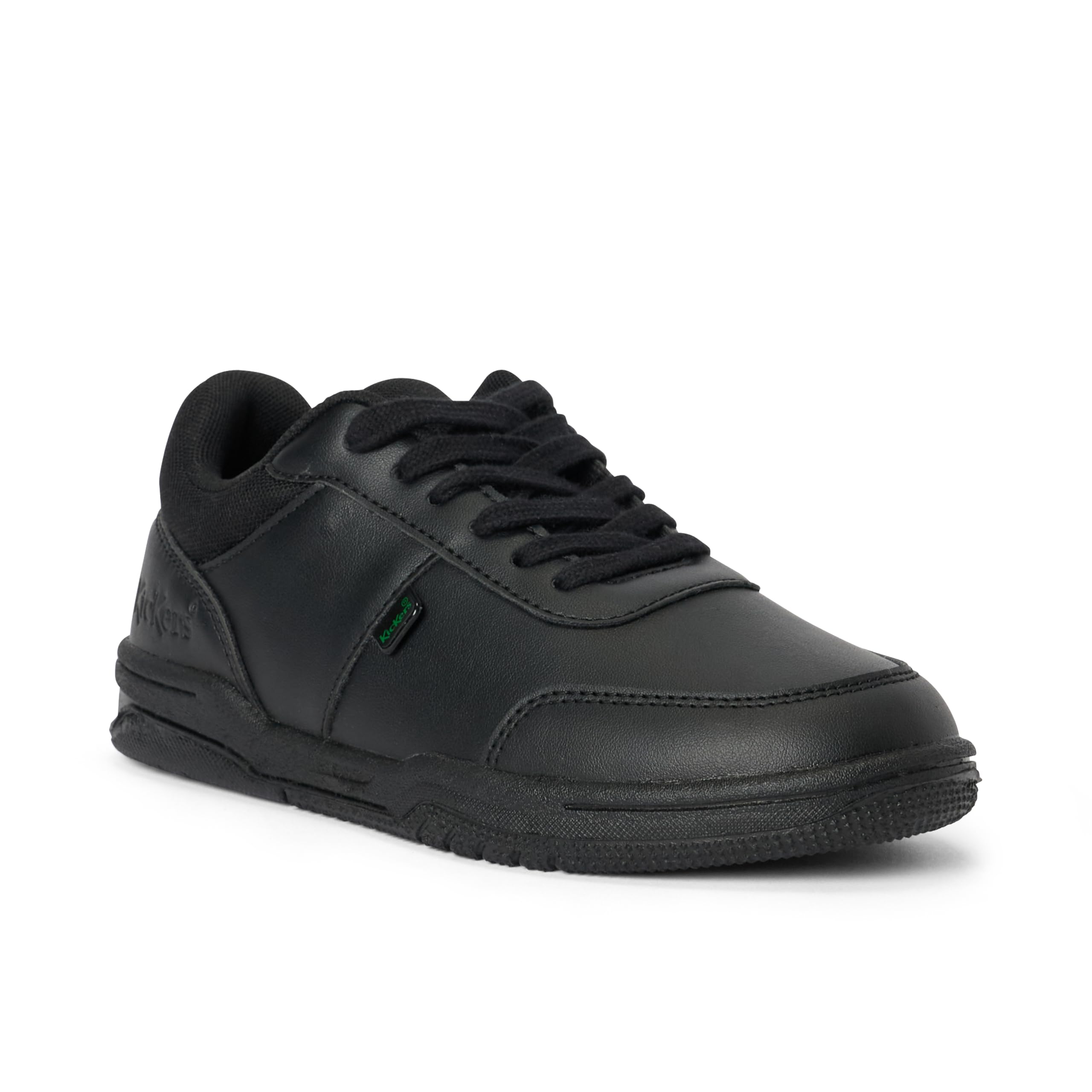Kickers - Mervan Lacer - Junior Boots - Size 3 - Black