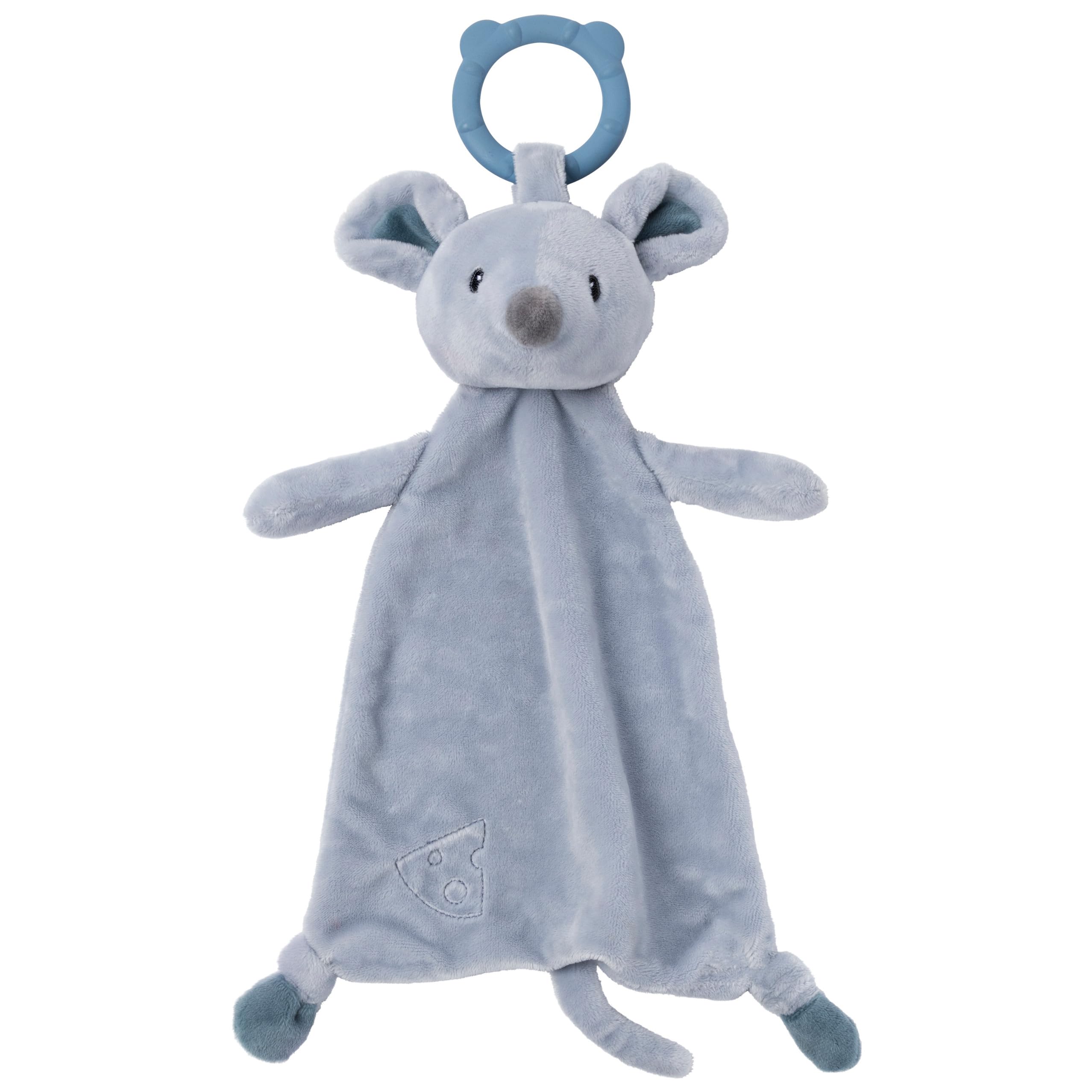 Baby Gund - Palillo de dientes para bebé, diseño de ratón Spencer, color azul