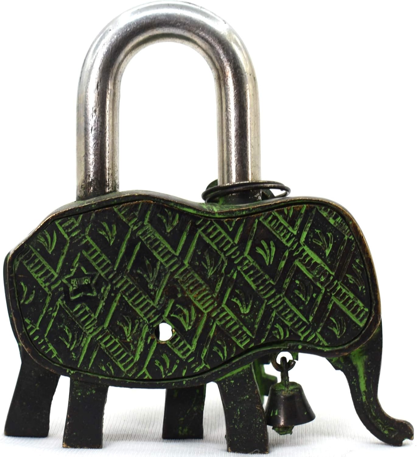 Vintage Lock Elephant Shape Handcrafted fine Art Collectible Home Decor Gift BD- VH-003