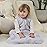 Mosebears Sleep Sack Baby Winter Wearable Blanket with 2-Way Zipper,2.5 TOG Cotton Sleep Sack Unisex (Light Grey, 0-6 Months)