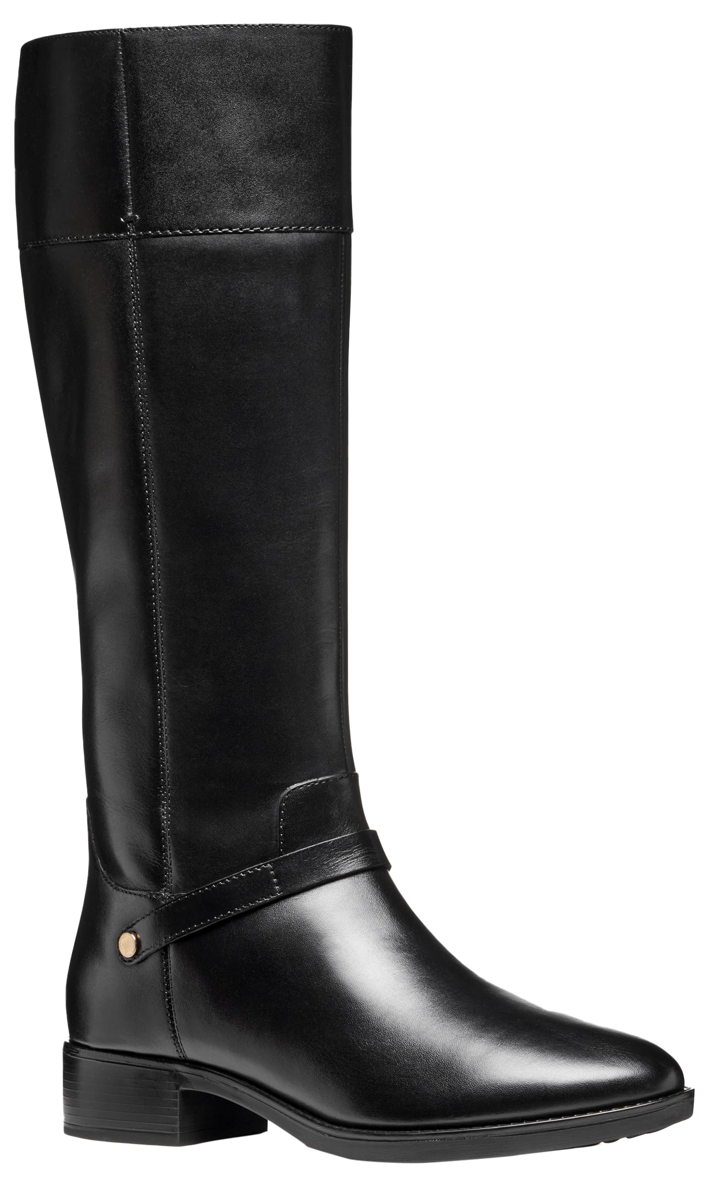 Geox Women's DFELICITY Knee High Boot, 2.5 UK