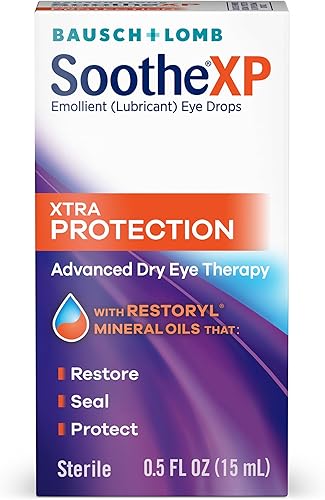 Miniatura 4 de Soothe XP Eye Drops for Dry Eye Symptoms, Xtra Protection Lubricating Eye Drops, Restores Moisture, Relieves Irritation and Protects Against Tear
