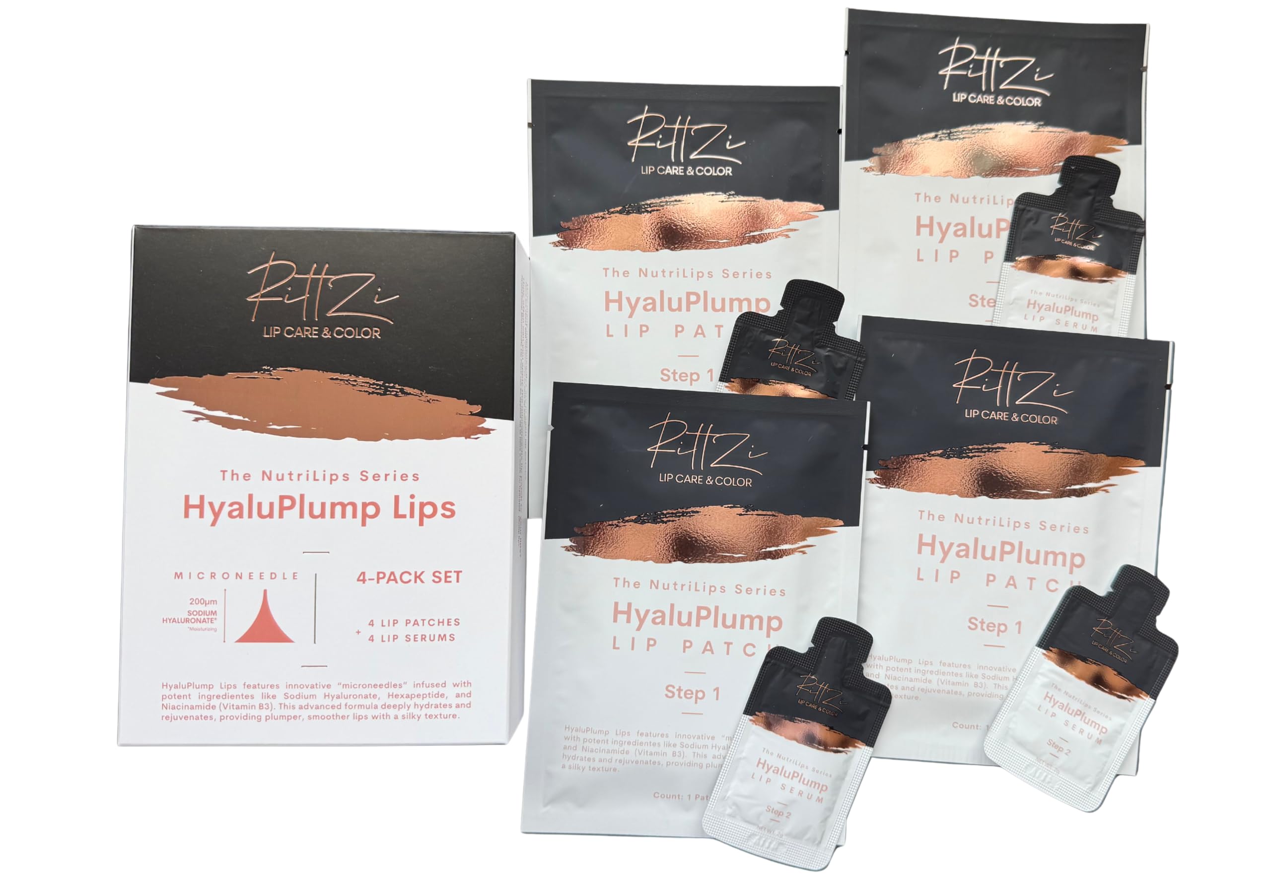 Min Min Input lip 2ステップ No,1とNo,3の２箱 Amazon.com: RITTZI HyaluPlump Lips – Innovative Two-Step Lip Care