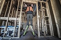 Vista 16 de Little Giant Ladders, Sure Step, 3-Step, Double-Sided Step Stool, Fiberglass, (11953), Type 1AA, 375 lbs Weight Rating, Hi-viz Green