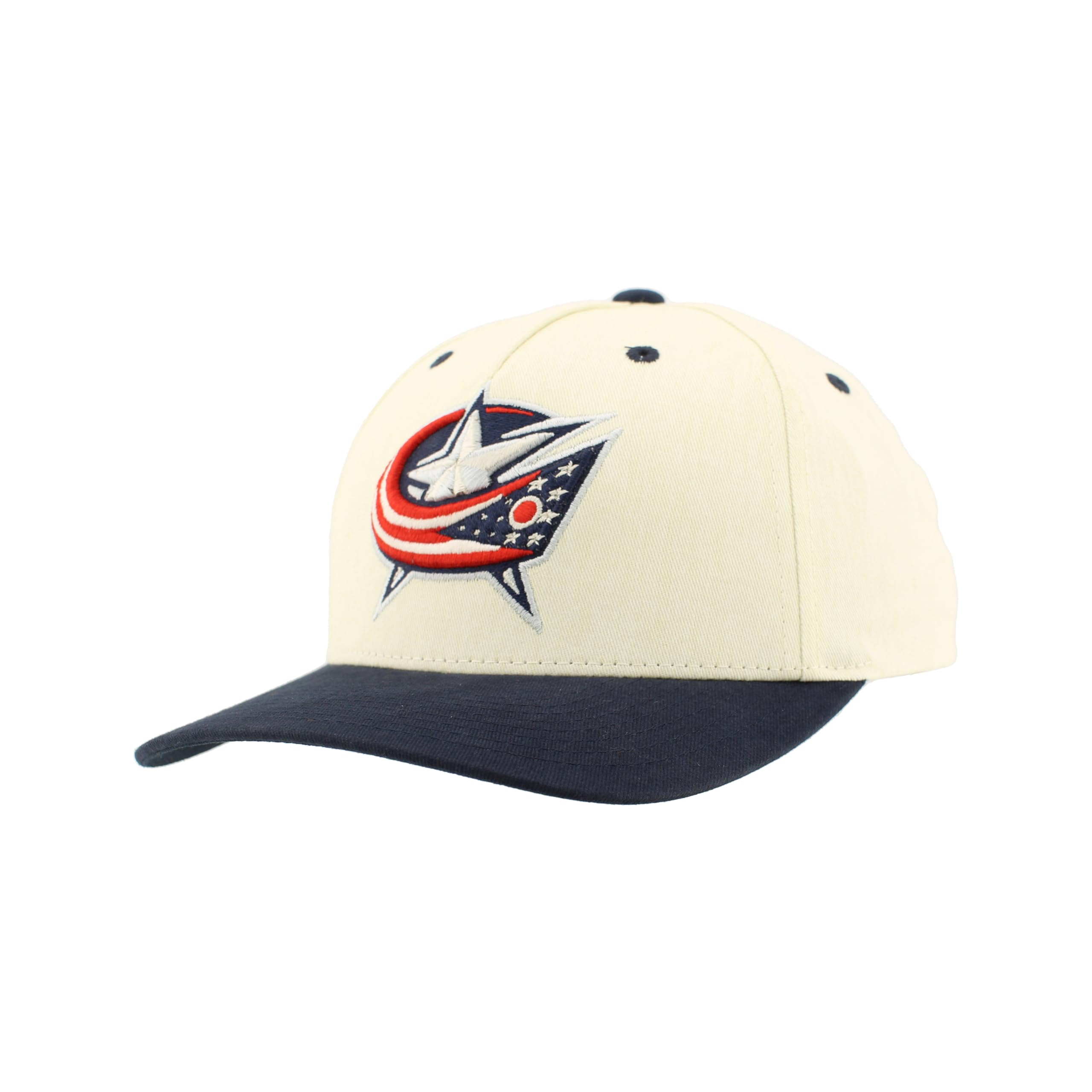 ZHATS NHL Officially Licensed Adjustable Snapback Hat Marquee Ivory