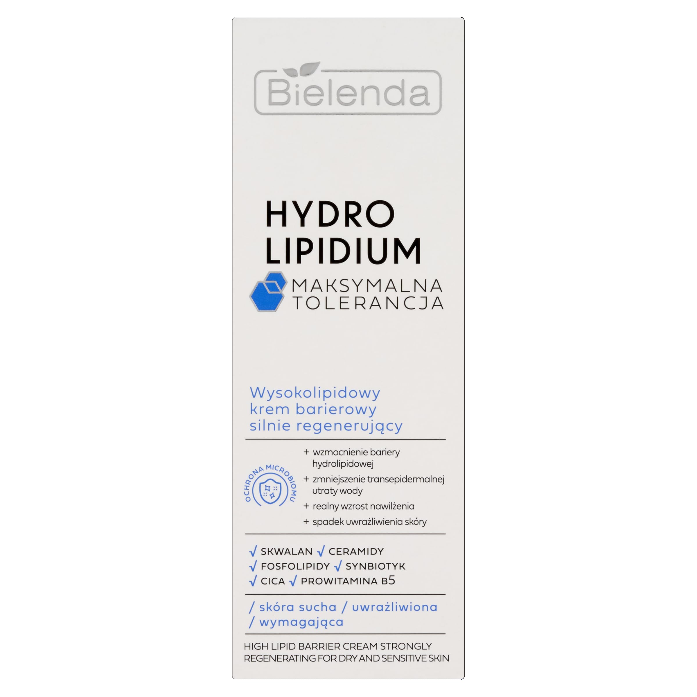 Hydro LIPIDIUM Maximum Tolerance High lipid Barrier Cream Highly regenerating, 50 ml