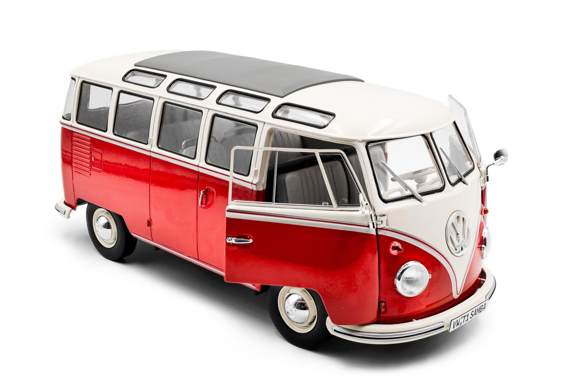Amazon | ソリド 1/18 フォルクスワーゲン T1 サンバ 1962 レッド