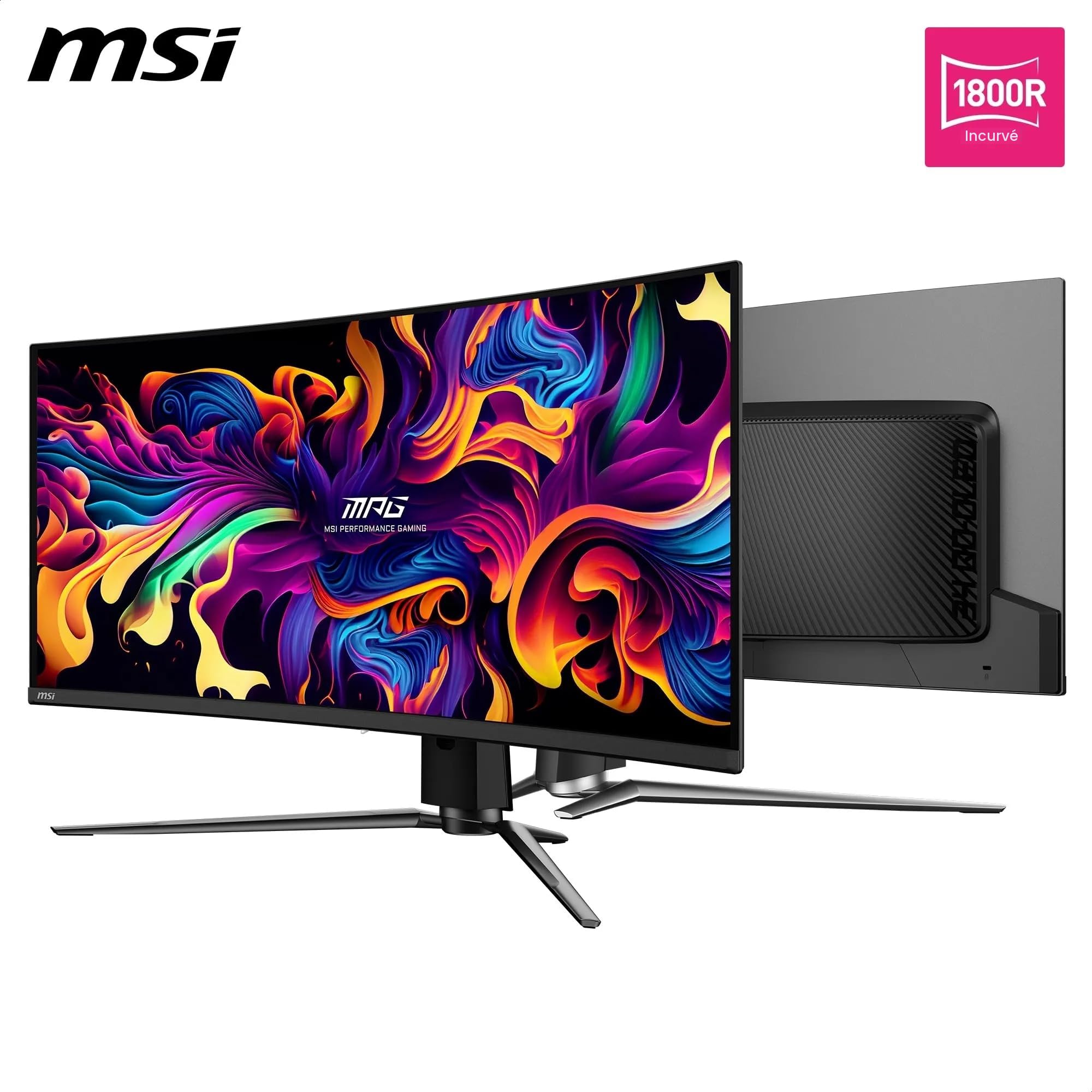 MSI MPG 341CQPX QD-OLED Écran Gaming incurvé 34.18" UWQHD