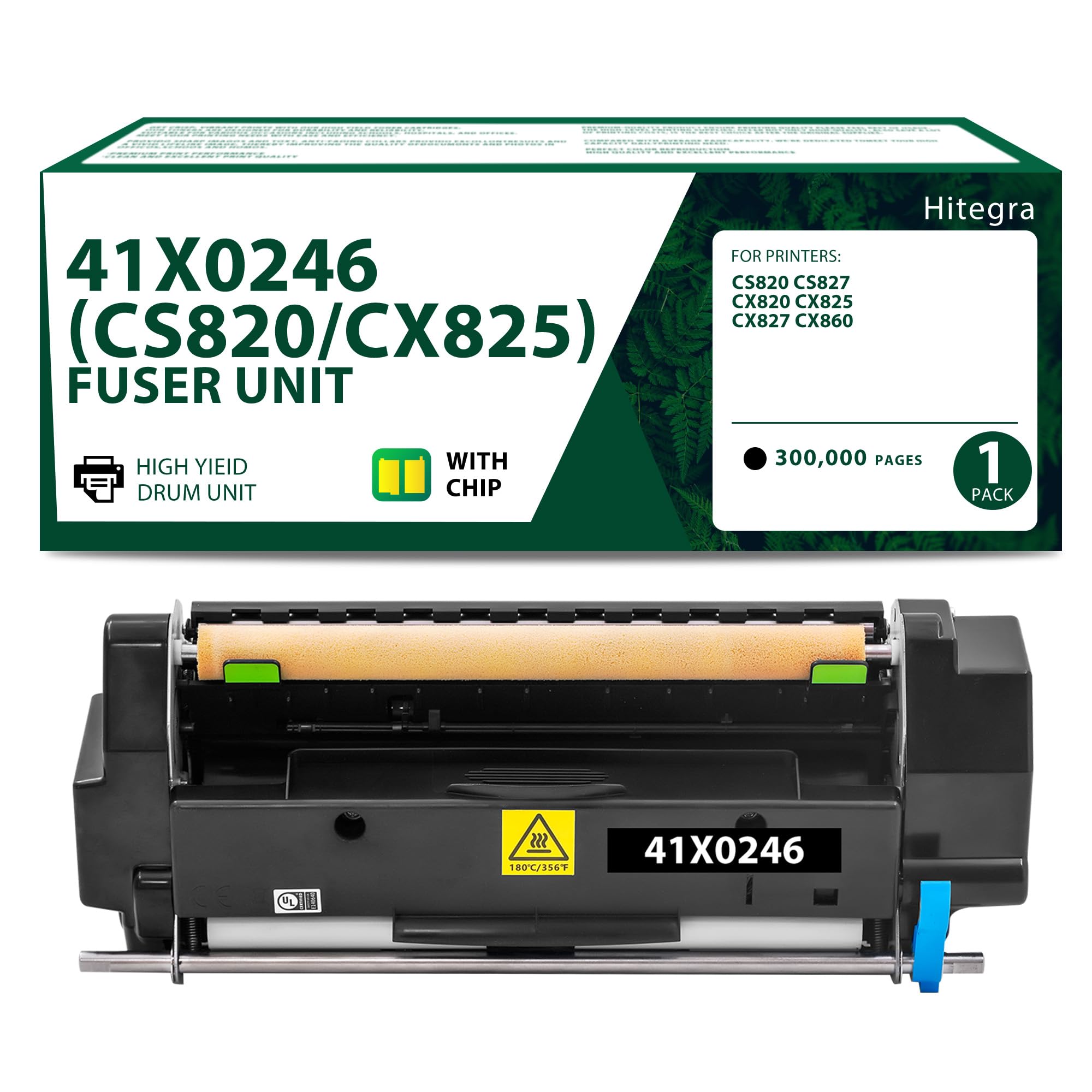 CS820 CX825 41X0246 Fuser Unit with New Chip Remanufactured for CS820 Fuser