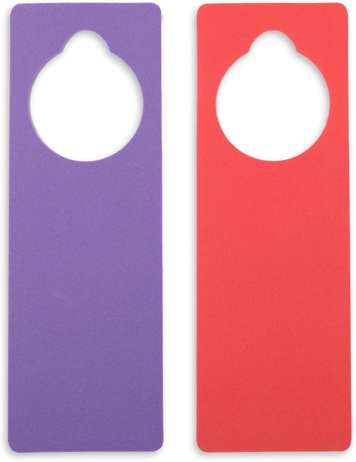Bright Creations Foam Door Hangers - 3.25 x 9.5 in, Pack of 24, 8 Colors - Foam Door Hanger Craft Kit for Kids Projects