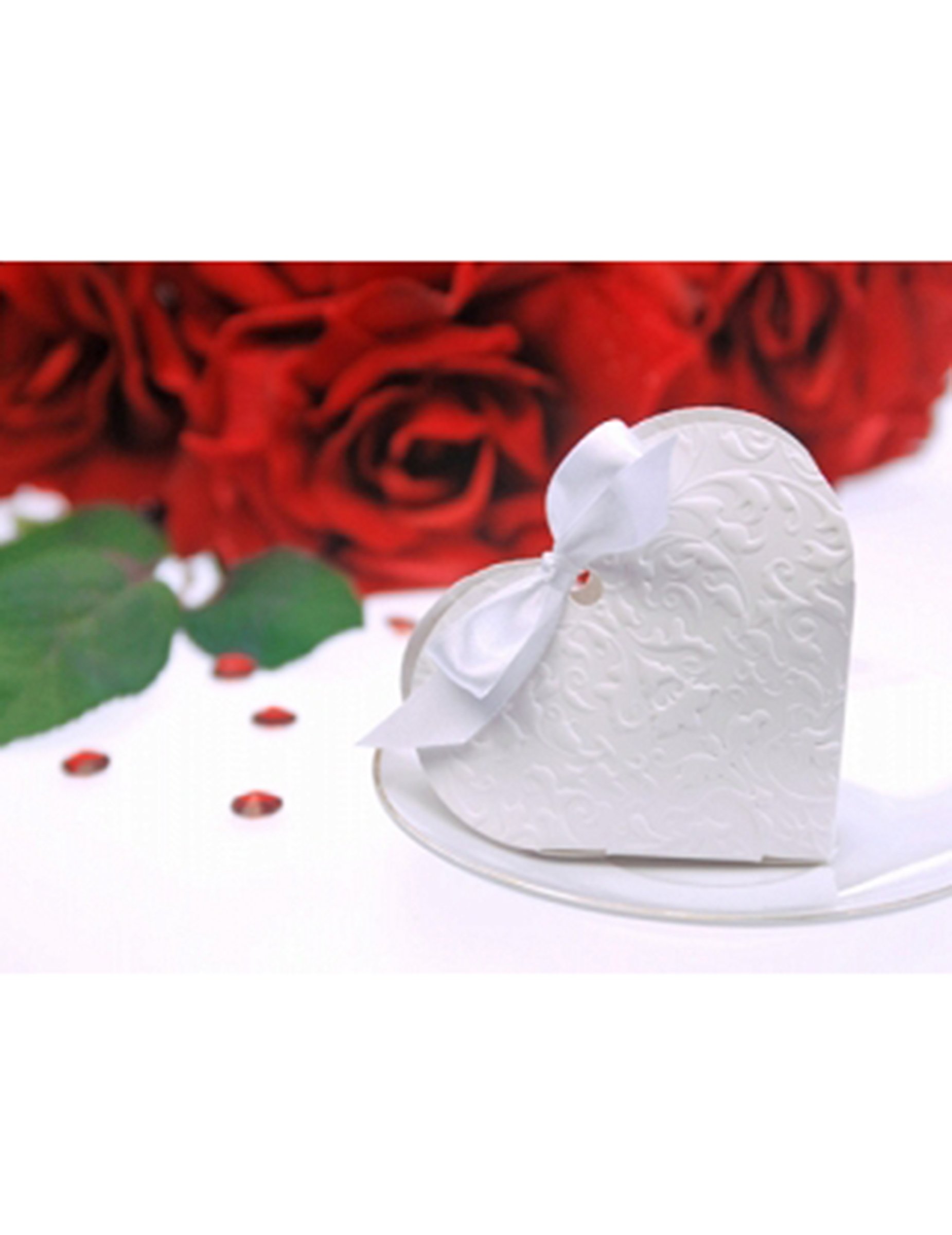 PartyDeco PUDP10 Party Favours, Bianco, 1 - confezione - Image 2