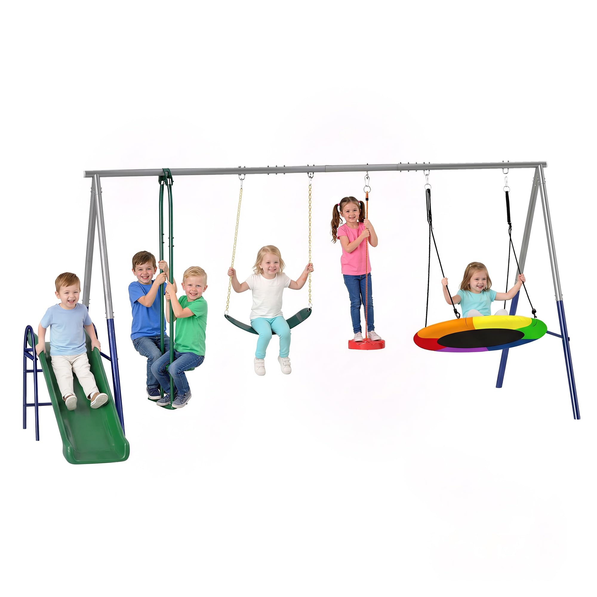 aiyaplay portique balançoire 5 en 1