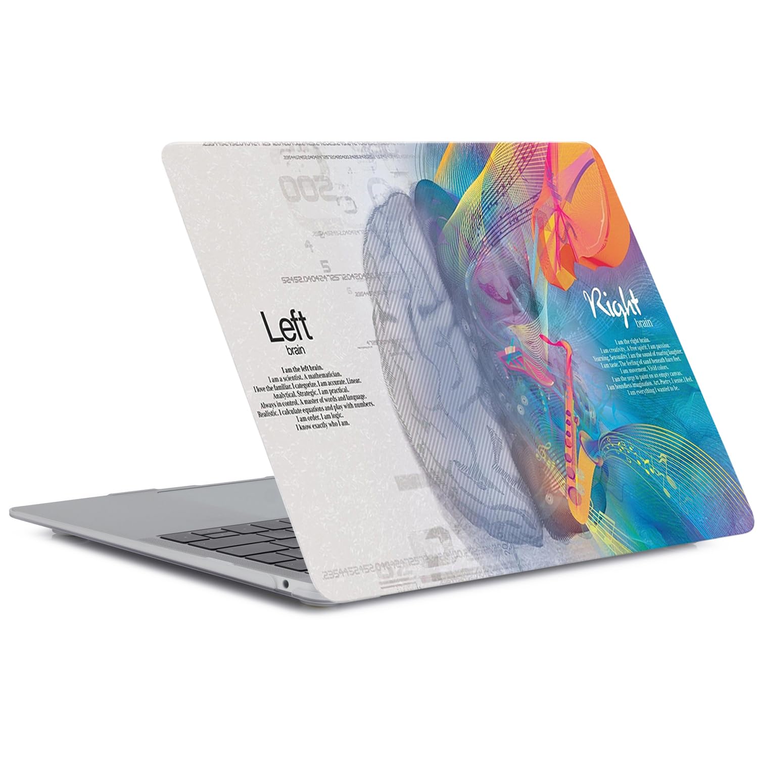 Custodia Rigida Trasparente Per MacBook 12 Pollici (Modello A1534, 2015-2017) - Cover In Plastica Leggera Con Piedini Antiscivolo E Fori Di Ventilazione - 6