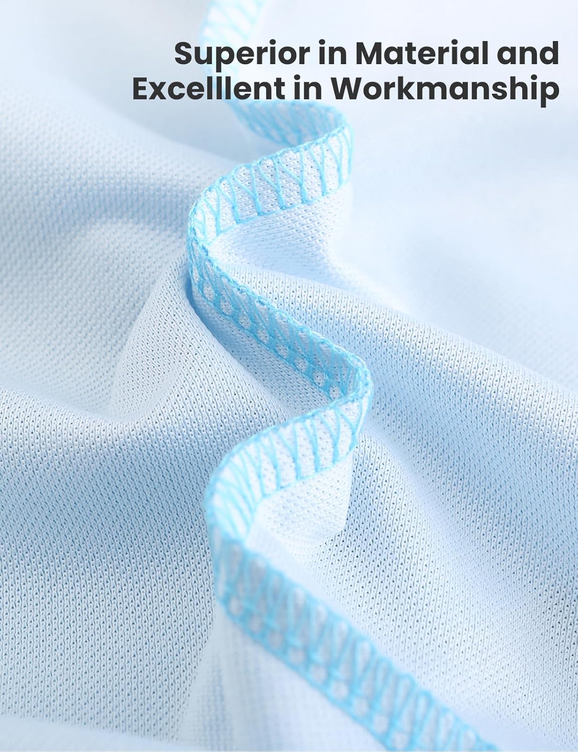 TIHEEN Mens Polo Shirts Short Sleeve Moisture Wicking Preformance Golf Shirts Big and Tall