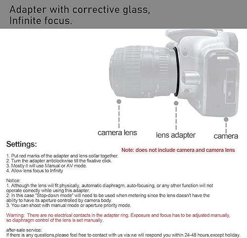 Miniatura 8 de Anillo inverso de lente macro de 2.283 in compatible con EF-S 90D 80D 70D 60Da 60D 50D 40D 30D T6 T7 T5 SL3 SL2 T8i T7i T6i T6s T5i con lente EF-S