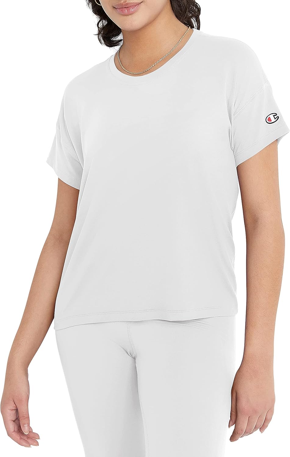 Champion Women's T-Shirt, Soft Touch, Moisture Wicking, Anti Odor, Lightweight Tee for Women