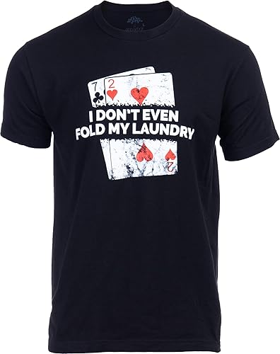 Miniatura 2 de Póker - I Don't Even Fold My Laundry Camiseta divertida de Texas Hold Em