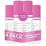 TRI Design Aerogel Hairspray - Strong Hold Hair Finishing Spray for Volumizing & Control, Flexible Styling for All Hair Types, Non-Sticky and Scented - For Women and Men - Travel Size Pack of 4 (3 Oz)