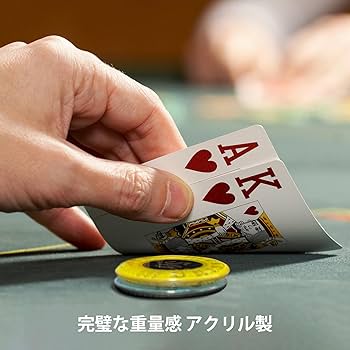 Amazon | TX GIRL アクリル製 ポーカーチップ カジノチップ