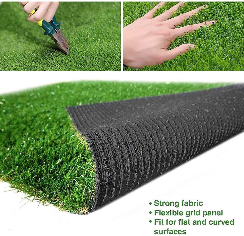 Outdoor Grass Rug 8x10 Afoxsos Artificial Turf Grass Lawn X