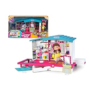 Pinypon TOP Style Closet, Vestidor con Ropa, Zapatos y Accesorios para Crear Outfits, Incluye Figura Articulada de Brazos y Piernas con Doble Cara y Decoración, +4 años, Famosa (PNN04000) - Oferta en Juguetes y juegos