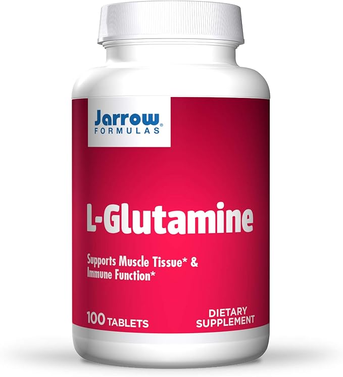 Jarrow Formulas LGlutamine 1000 mg 100 EasySolv Tablets