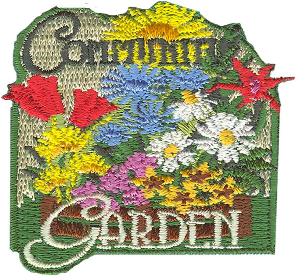 12 Pieces 2 Activity Scouts Applique Fun Patches, Outdoors & Seasons - Gardening (Community Garden 1)