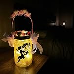 Alritz Fairy Lantern Craft Kit - Gift for Kids Girls - Remote Control Mason Jar Night Light - DIY Garden Decorations Art Project Ornaments, Creative Activities for Birthday Party Ages 4 5 6 7 8 9 10 11 12+
