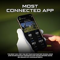 Vista 7 de Kit de lanzamiento de golf Full Swing Analizador portátil de datos de swing para interior/exterior 16 métricas de club y bola Cámara 4K