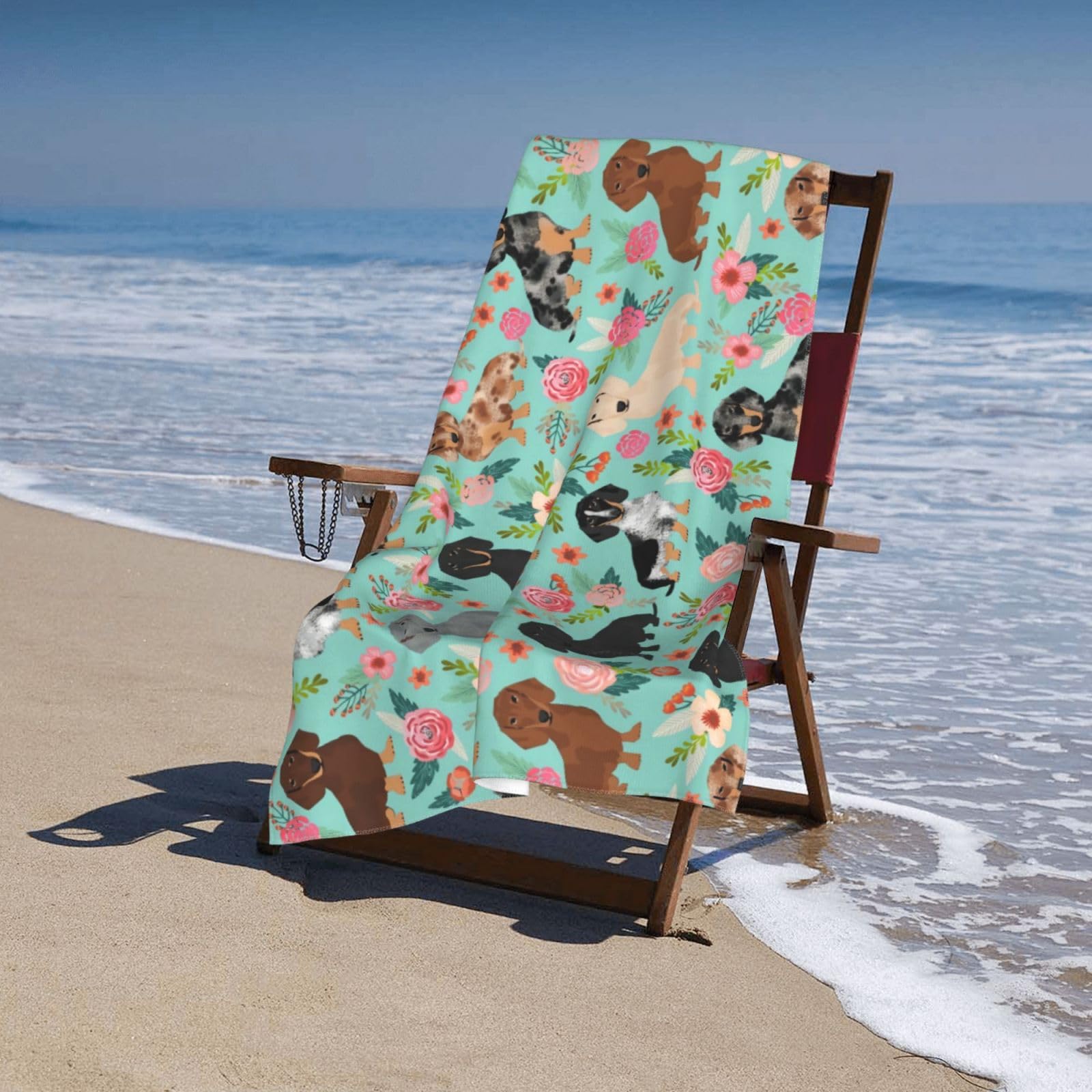 Olbory Grande Serviette De Plage XXL - Séchage Rapide - Grande