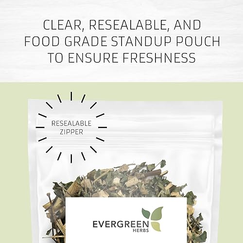 Vista 20 de Evergreen Herbs Bolsas de té (Cocolmeca) - Bolsa de pie resellable para garantizar la frescura