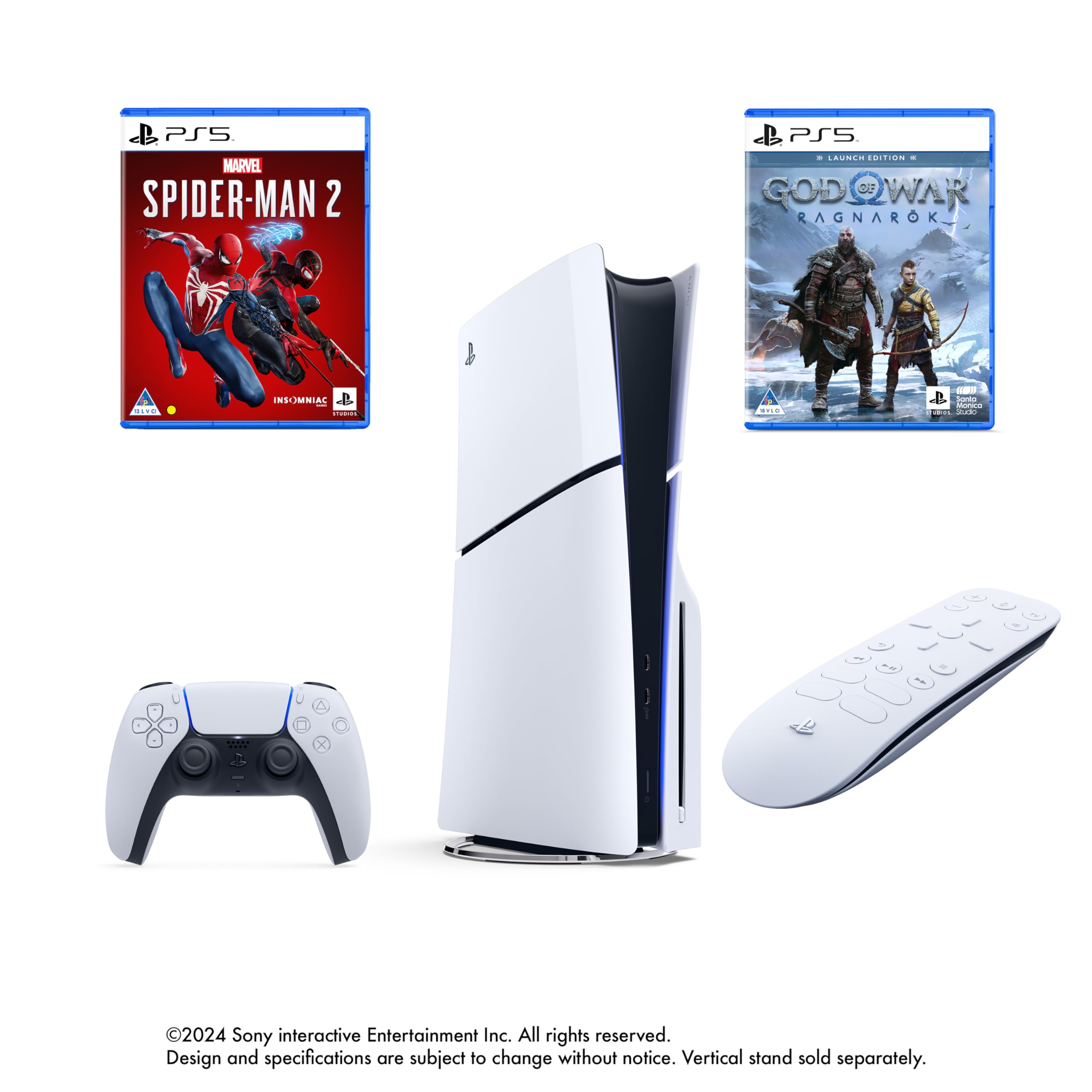 Sony Interactive Entertainment PLAYSTATION 5 SLIM + PS5 MEDIA