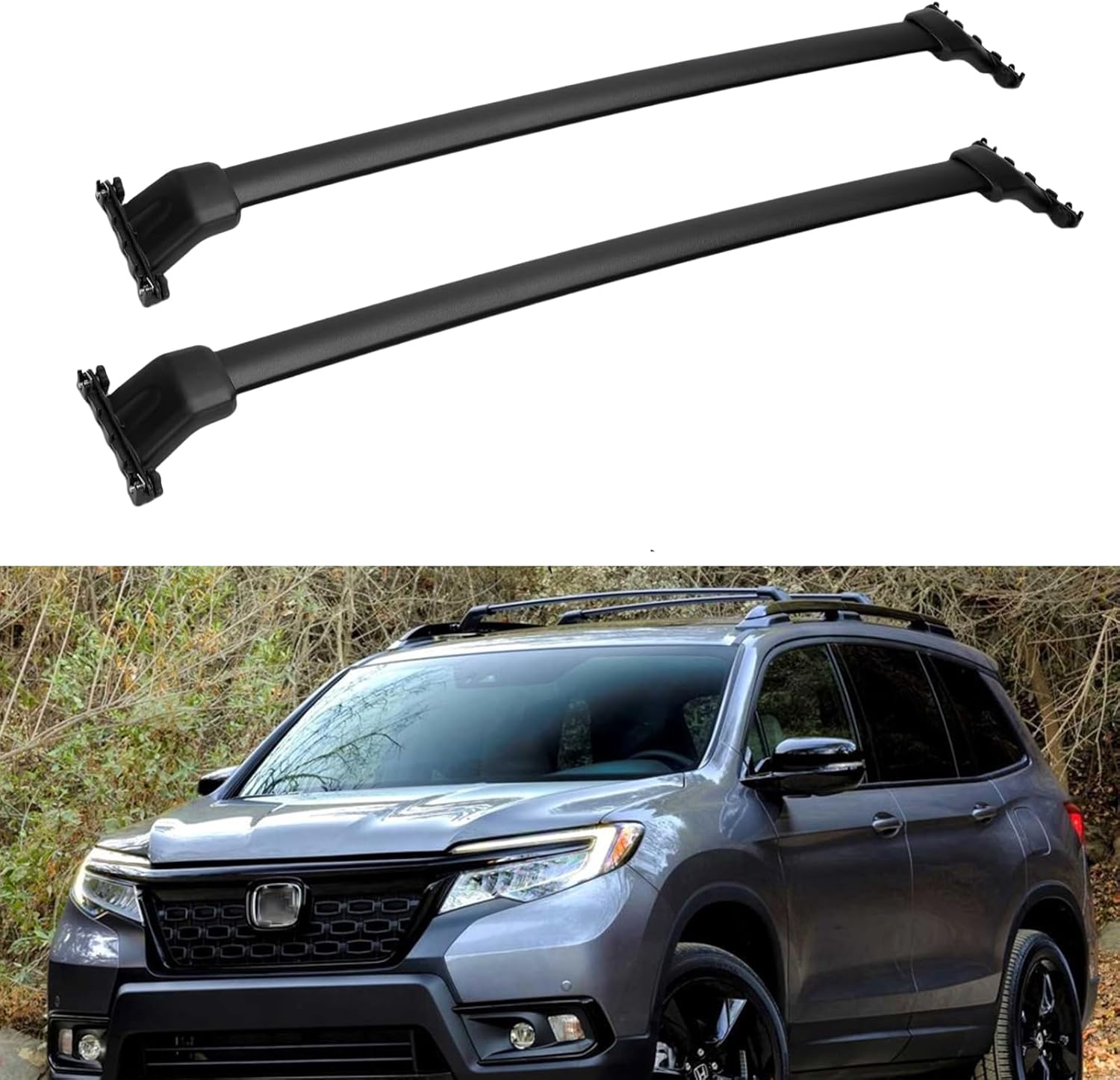Roof Rack Cross Bars for Honda Passport 2019 2020 2021 2022 2023 2024 Roof Luggage