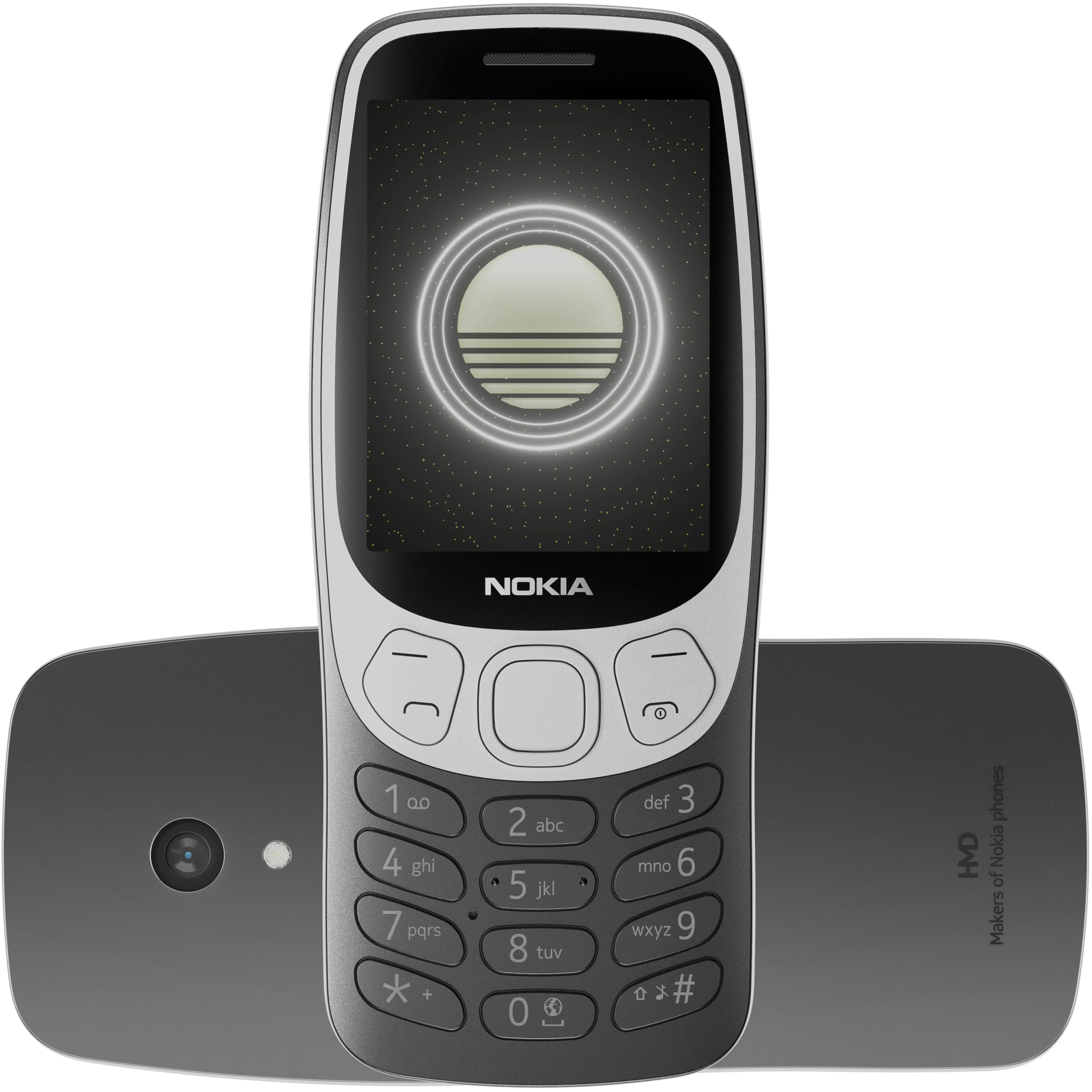 Nokia Smartphone, 6,1 cm (2,4 Zoll), 128 MB RAM, Schwarz