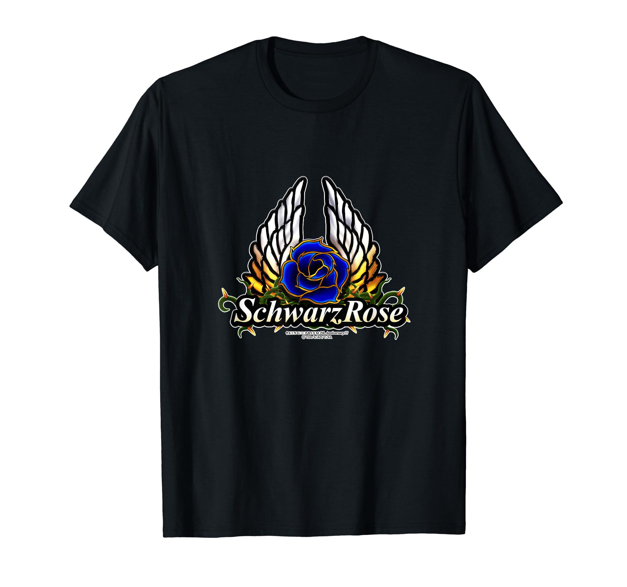 Amazon | KING OF PRISM シュワルツローズ Tシャツ | Tシャツ