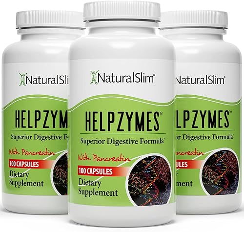 Miniatura 9 de NaturalSlim Helpzymes - Fórmula premium de enzimas digestivas para ultra digestión y absorción con ácido HLC y pancreatina suplementos de apoyo para