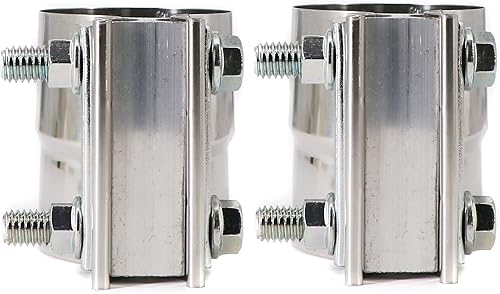 Miniatura 6 de Abrazadera de banda de escape de 2.5 pulgadas, junta de regazo de acero inoxidable 304 preformada, utilizada para sellar silenciadores, accesorios,