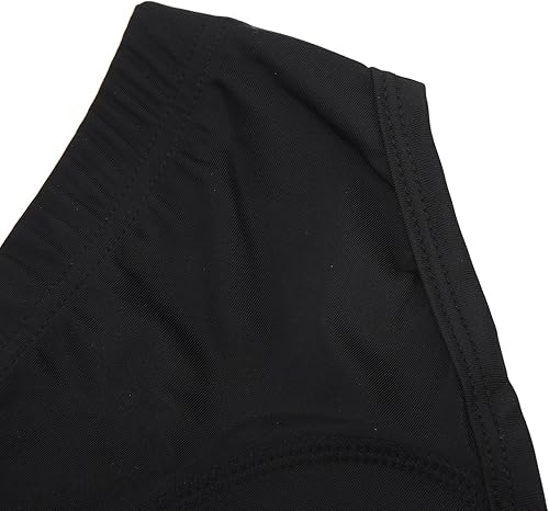 Miniatura 7 de HEEPDD Ropa interior acolchada en 3D para mujer, color negro, de secado rápido, para ciclismo de montaña (M)