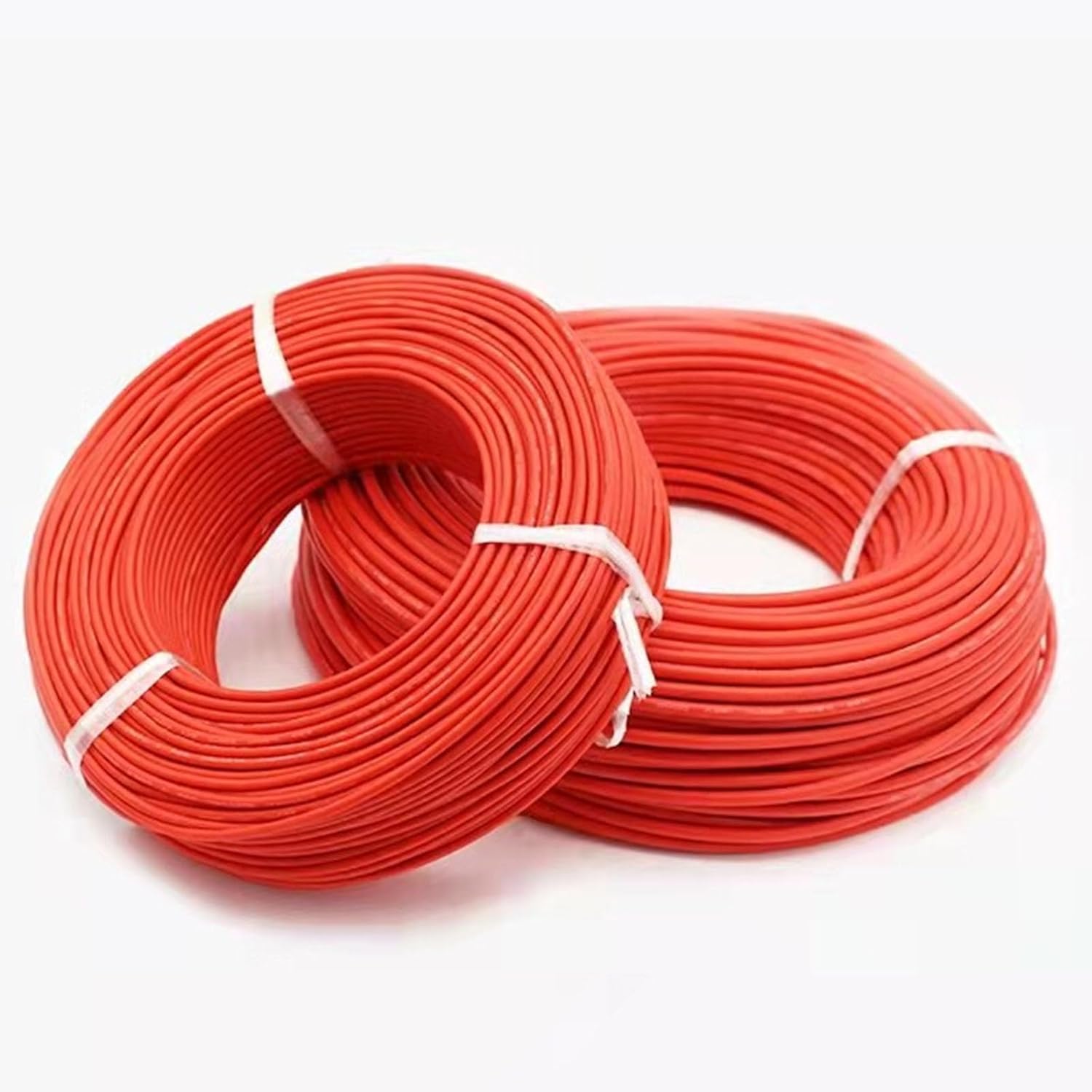 24/20/18/16 AWG FEP Teflon High Temperature Loop Detector Wire,Stranded Tinned Copper,-60°C to 200°C,Flexible Flame Retardant for Household Appliances,Motors,Sensors & Automotive(980ft,17AWG(1mm2))