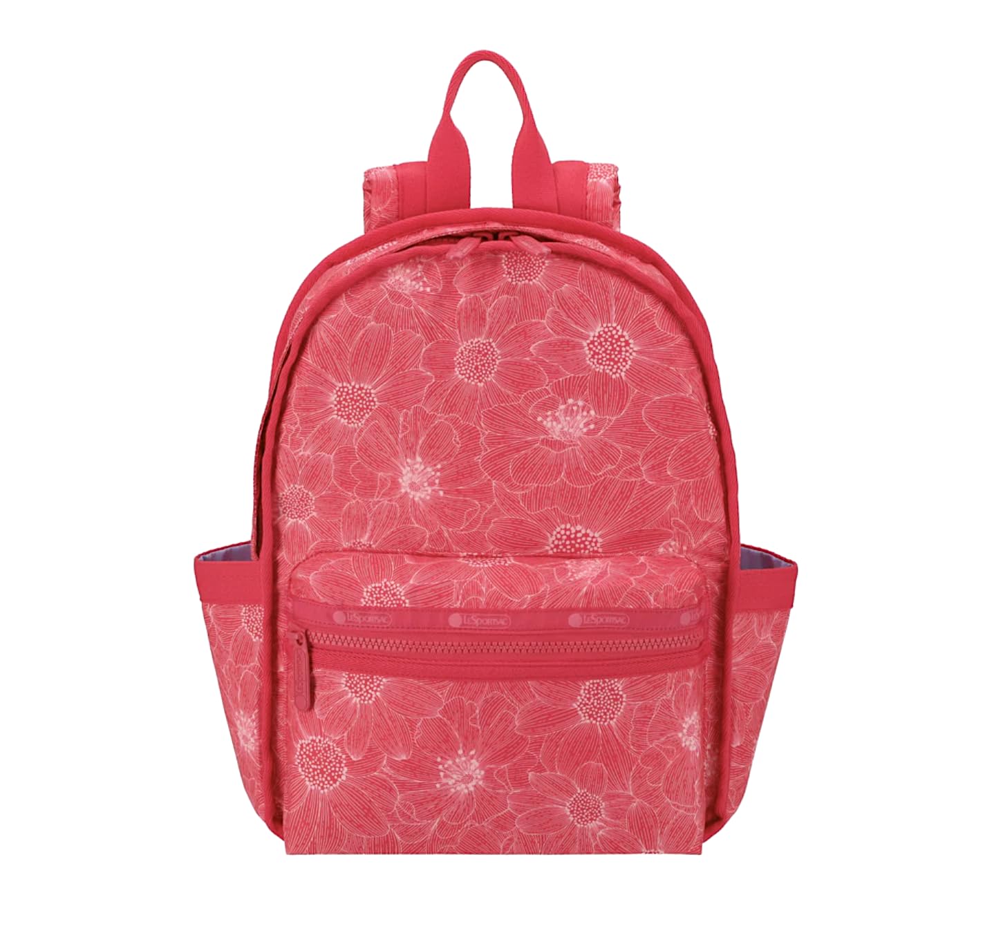 Lesportsac x NYBG Small Route Pink Floral Backpack Micro Bag - Romantic Floral print – LeSportsac main image 4