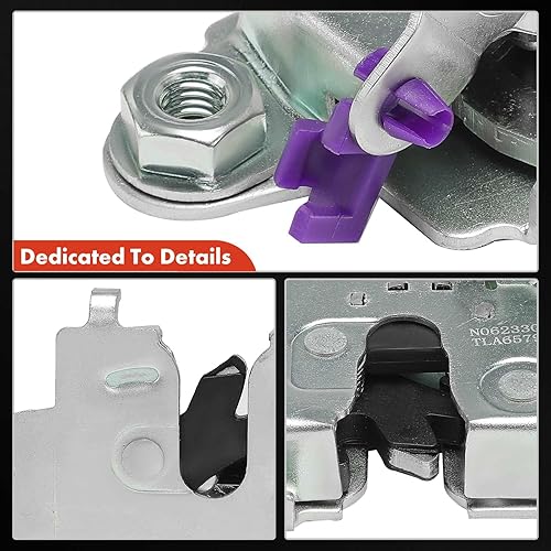 Vista 7 de A-Premium Actuador de bloqueo de la tapa del maletero del portón trasero izquierdo compatible con Toyota - Tundra 2007-2021 - Reemplazar # 657900C041