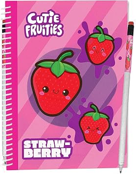 Sketch & Sniff Scented sketchpads 8.3" x 5.8" Strawberry by Scentco