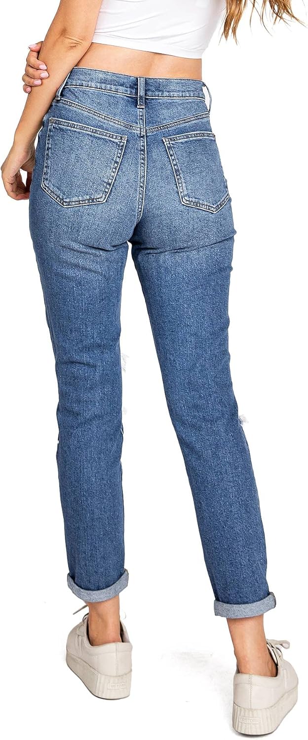 Celebrity Pink Women's Juniors High Rise Slim-Straight Jeans - Image 3