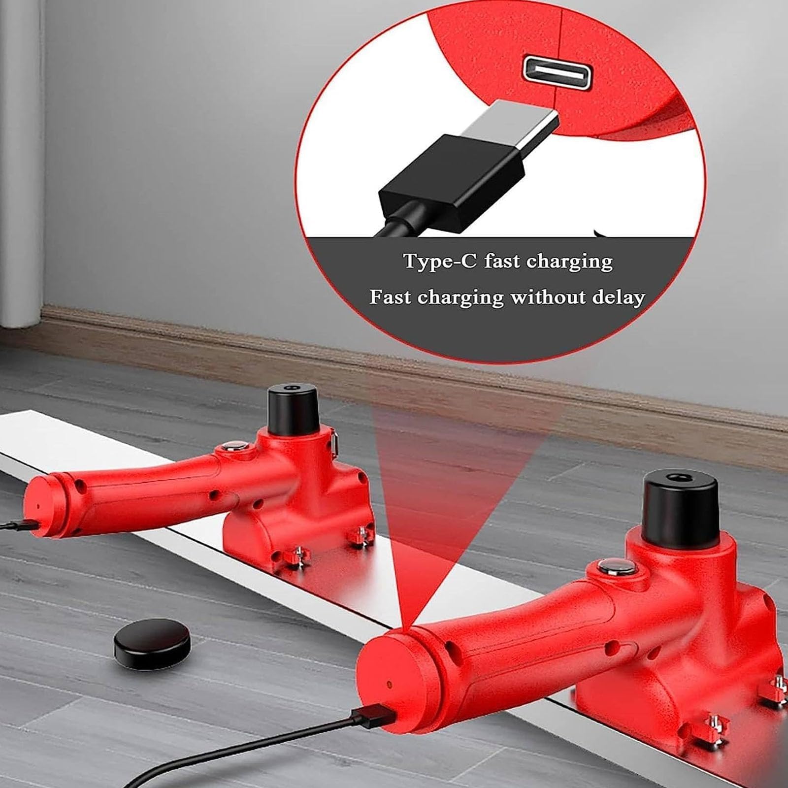 Rascador eléctrico de hormigón, kit vibratorio para soleras de hormigón, herramienta de acabado de hormigón, herramienta de acabado de soleras de superficie de hormigón, con tablero de acero