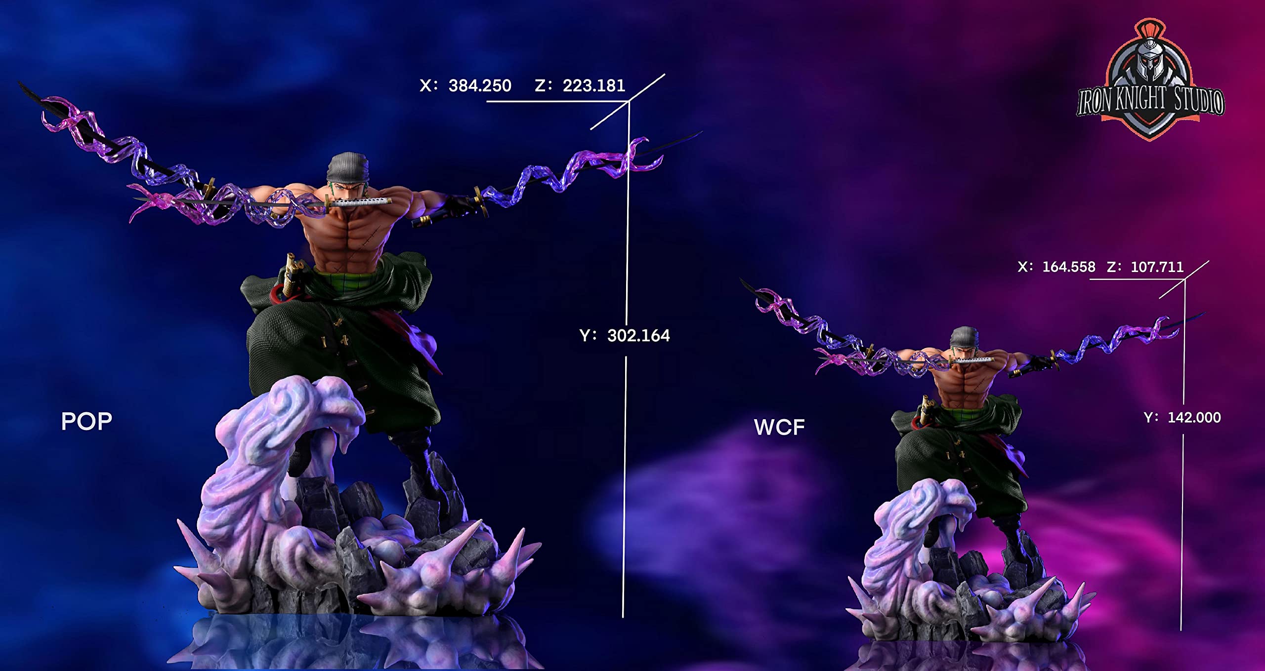 Amazon.co.jp: ロロノア・ゾロ フィギュア 1/8スケール 塗装済み完成品