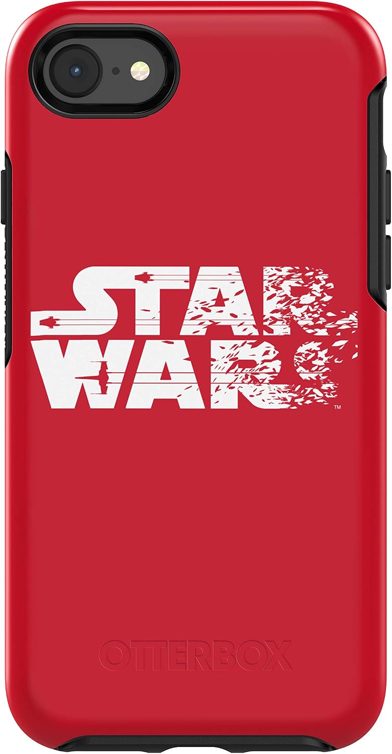 OtterBox SYMMETRY SERIES STAR WARS Case for iPhone SE (3rd and 2nd gen) and iPhone 8/7 - Retail Packaging - Resistance Red